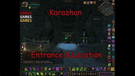 Wow Return To Karazhan Entrance World Of Warcraft Legion Patch 71