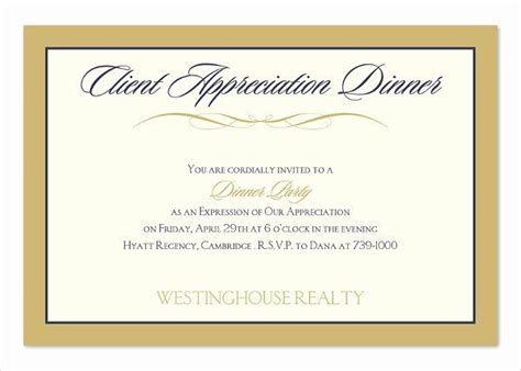 You have all worked so hard this past length of time, and we would like to show how much we appreciate all you do for the company and the customer. 35 Appreciation Dinner Invitation Template in 2020 ...