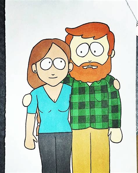 Character Artist Illustrates Himself And His Girlfriend In 10 Different