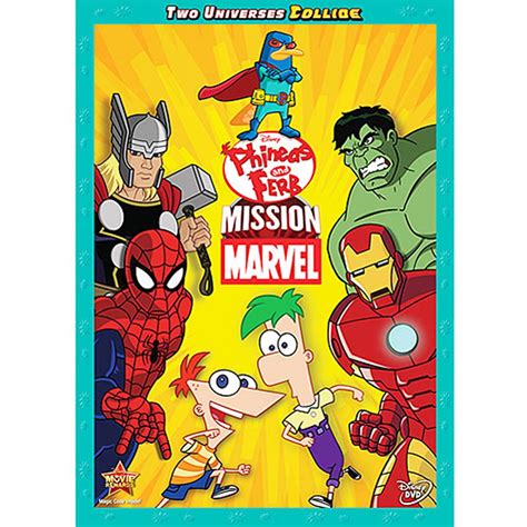Phineas And Ferb Mission Marvel Dvd Official Shopdisney At