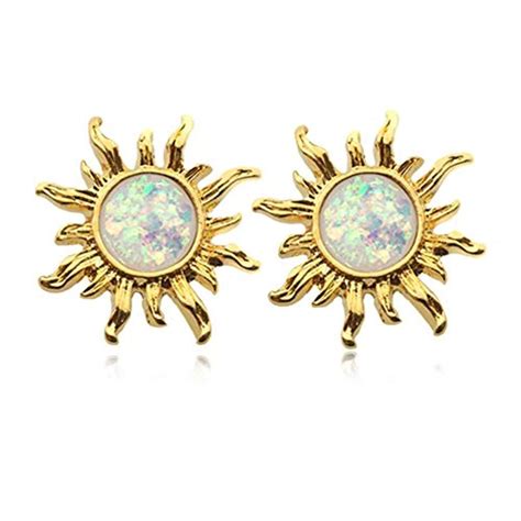 golden-opal-sun-wildklass-ear-stud-earrings-ear-stud-earrings,-tiny-stud-earrings,-opal-earrings
