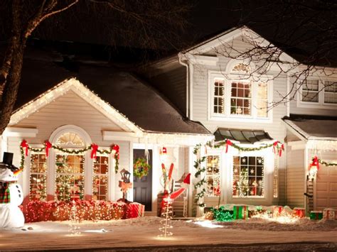 You can frame the outside of your front door with a garland. Magical Outdoor Christmas Lighting Ideas That Will Take ...