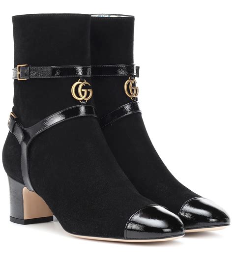Also set sale alerts and shop exclusive offers only on. Gucci Geraldine Suede Ankle Boots in Black - Lyst