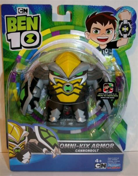 Omni Kix Armor Cannonbolt Ben 10 Action Figure 55 Ebay