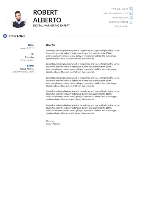 Free Cover Letter Templates For Microsoft Word Docx And Google Docs