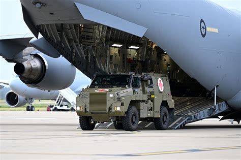 Australia To Send Bushmaster Combat Vehicles To Ukraine After Zelenskiy