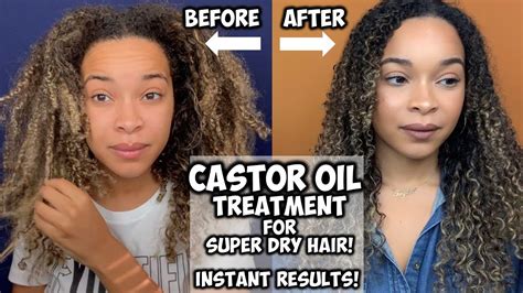 Unfortunately, you can't believe everything you read on the internet! CASTOR OIL TREATMENT FOR SUPER DRY HAIR! | INSTANT RESULTS ...