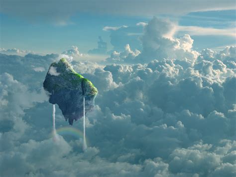Floating Mountain By Dreamforge45 On Deviantart