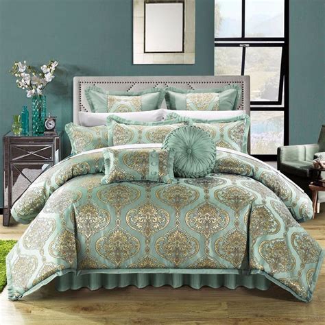 Jcpenney Chic Home Chic Home Como 9 Pc Jacquard Comforter Set