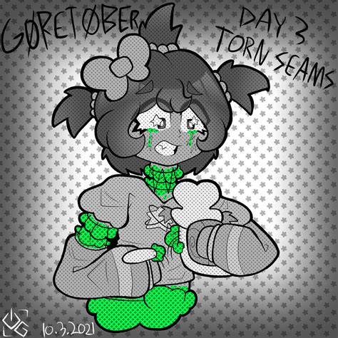 Goretober Day 3 Torn Seams By Onyxgalaria On Newgrounds