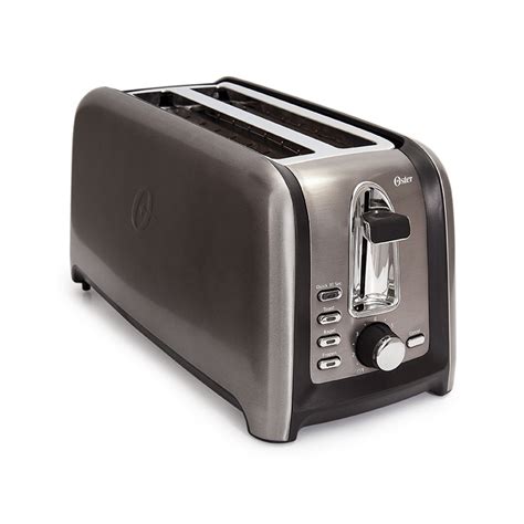 Oster 4 Slice Black Stainless Steel Toaster Jcs Home Appliances
