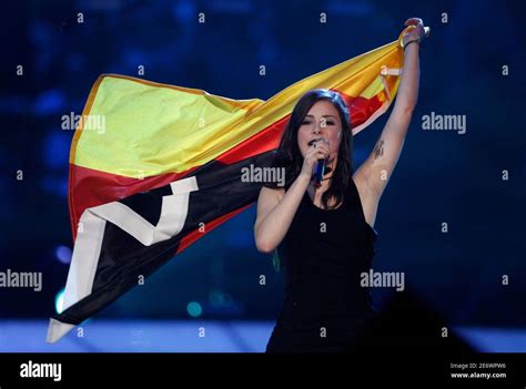German Lena Meyer Landrut Winner Eurovision Fotos Und Bildmaterial In