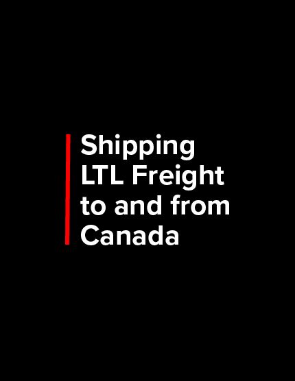 Shipping Ltl Freight To And From Canada Ntg Formerly Freightpros