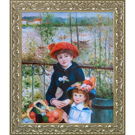 Shop Pierre Auguste Renoir Two Sisters On The Terrace 1881 Hand