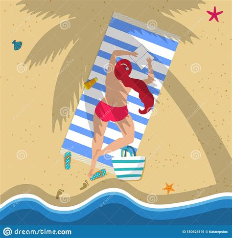Topless Beach Royalty Free Stock Photography Cartoondealer Com