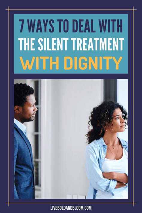 How To Handle The Silent Treatment With Dignity