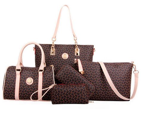 Find your favorite of selection of louis vuitton handbags from louis vuitton outlet. $55 for a Louis Vuitton Inspired 5-Piece Handbag Set ...