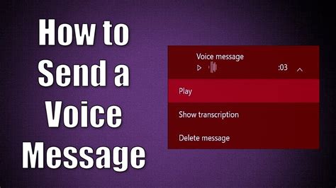 How To Send A Voice Message On Xbox One Xbox Tutorial Youtube