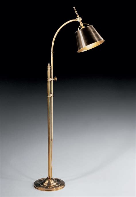 Decorative Crafts Concord Adjustable Brass Floor Lamp 5404