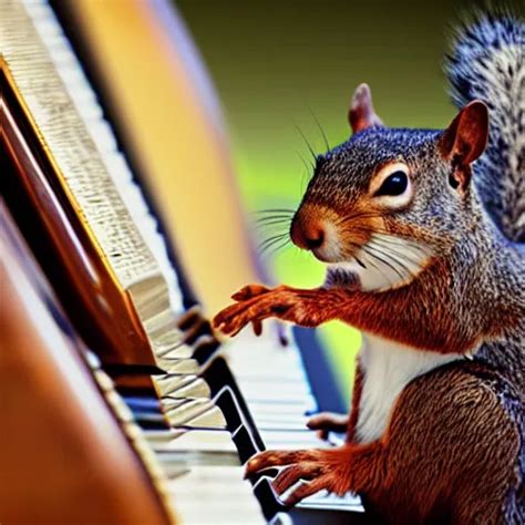 Squirrel Playing The Piano Stable Diffusion Openart