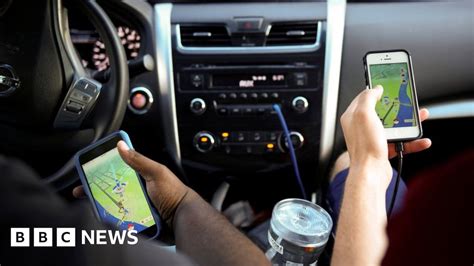 Thousands Play Pokemon Go While Driving Us Research Suggests Bbc News