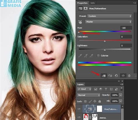 Cara Mengubah Warna Rambut Di Photoshop Materi Kuliah