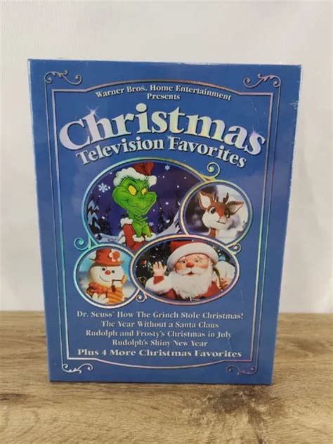 Christmas Television Favorites Dvd 2007 4 Disc Set New And Sealed