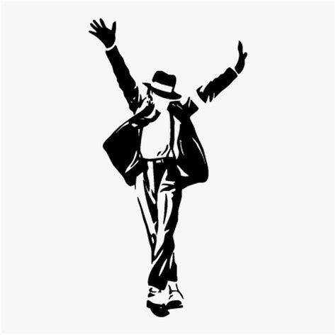 Michael Jacksons Moonwalker Silhouette The Best Of Black And White