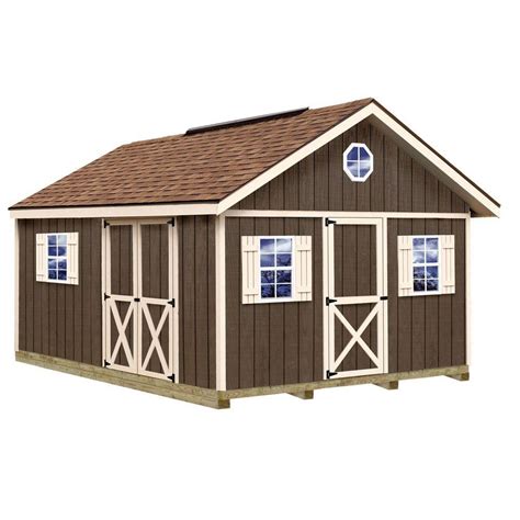 Best Barns Fairview 12x16 Wood Shed Free Shipping