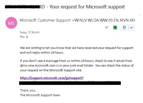 Official Email Microsoft Community