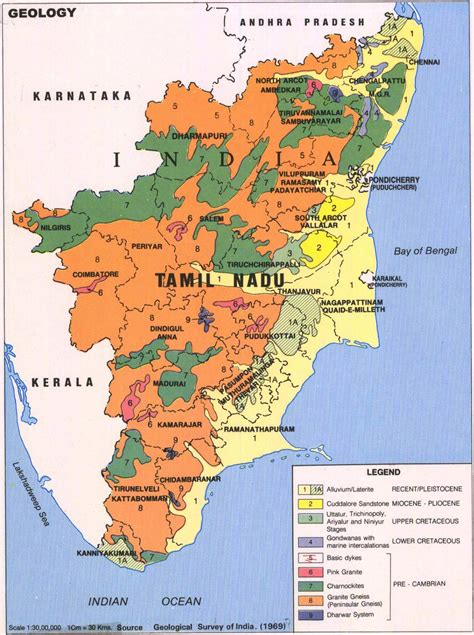 Map Of Tamil Nadu Vrogue
