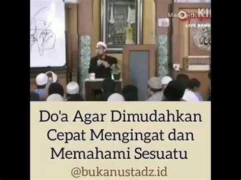 Doa agar mudah hafal al quran. "Doa Mudah Hafal & Cepat Faham"💡 - YouTube