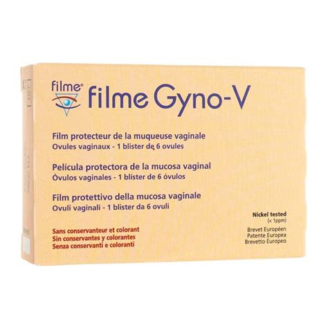Comprar Filme Gyno V Ovulos Vaginales Ovulos A Precio Online My Xxx