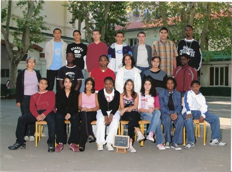 Photo de classe 3ème E de 2004, Collège Belle De Mai  Copains d'avant