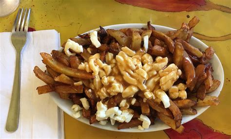 Canadian Poutine Fries Canadian Poutine Whipped It Up Poutine Is A