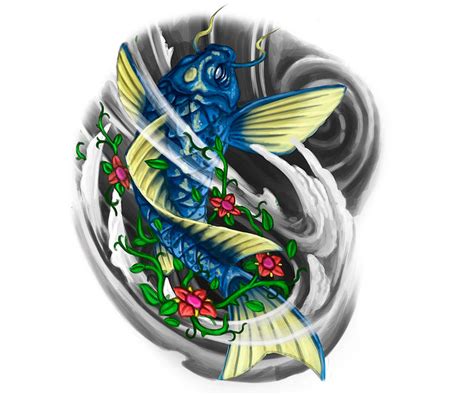 Quick Koi Fish Tattoo Design By Jonasolsenwoodcraft On Deviantart
