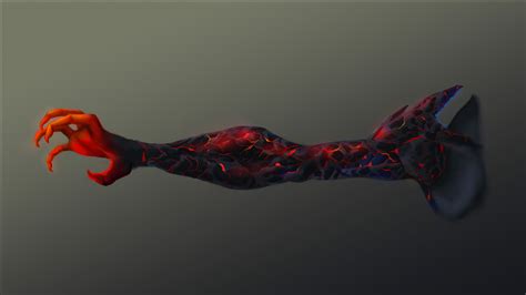 Artstation Demon Arm Transformation
