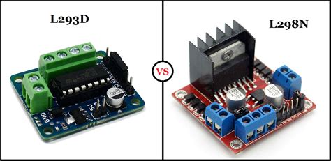 What Is The Difference Between L293d And L298n Motor Driver
