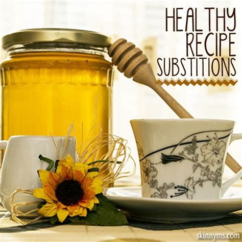 Tips for healthy food substitutes. Healthy Recipe Substitutions | Food substitutions healthy ...