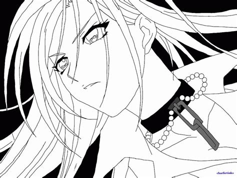 Anime Vampire Coloring Pages At Free