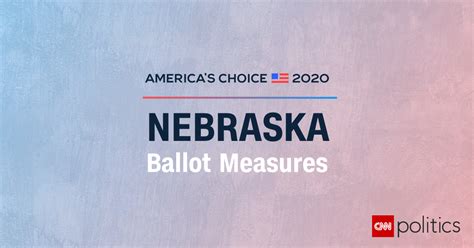 Nebraska Ballot Measure Results 2020