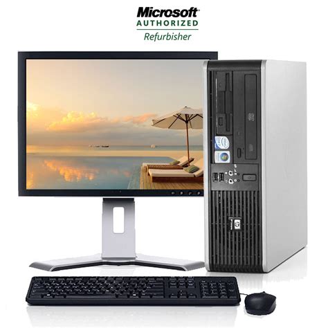Hp Desktop Pc Bundle Windows 10 Intel 213ghz Core 2 Duo Processor 4gb