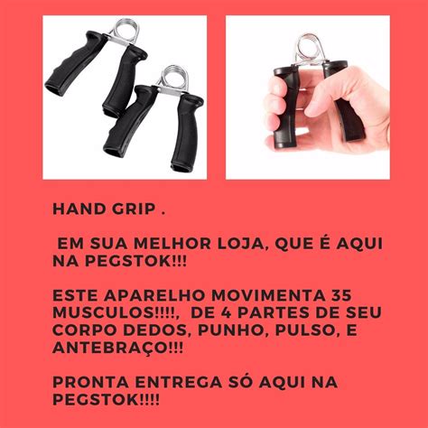 Handgrip Hand Grip Aparelho Exercícios Mão Antebraço Forte Mercado Livre