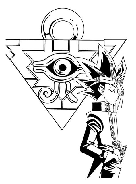 Yu Gi Oh 5ds Coloring Pages Coloring Pages