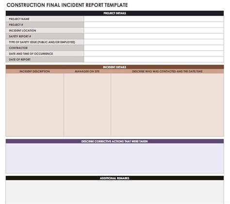 Construction Status Report Template 1 Professional Templates