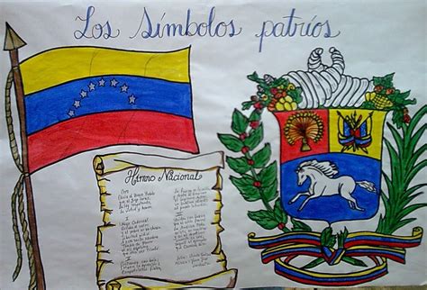 Figuras De Los Simbolos Patrios De Venezuela Para Colorear Imagui