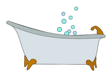 Retro cameras clipart instant download | etsy. Bathtub With Bubbles Clipart - Clipart Suggest