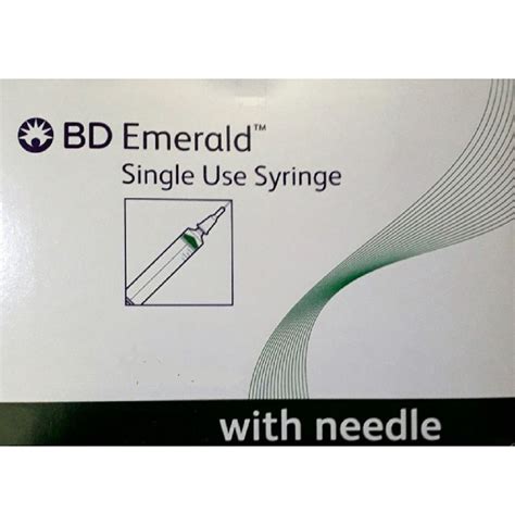 Pvc 10ml Bd Emerald Single Use Syringe 50 Units At Rs 380box In