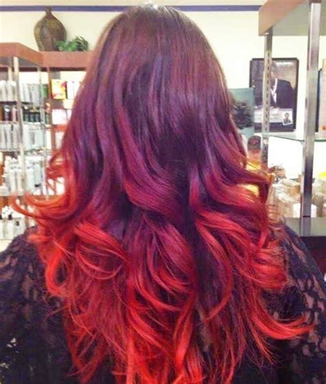 For example, you can choose some bright shades like red, purple, blue, pink and teal to make a big contrast with your nature hair color. 5 Hot Red Highlights That Will Impress Your Friends ...