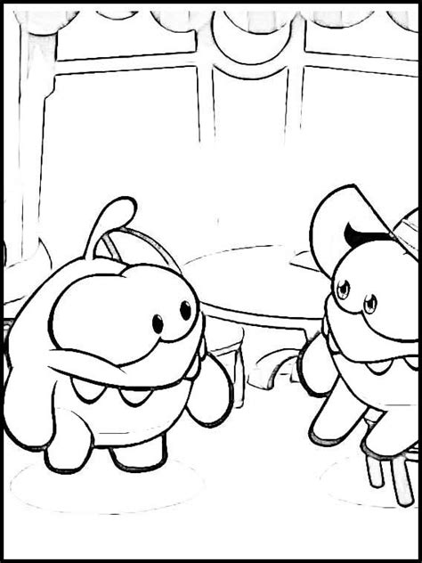 coloring page om nom stories 1 coloring home